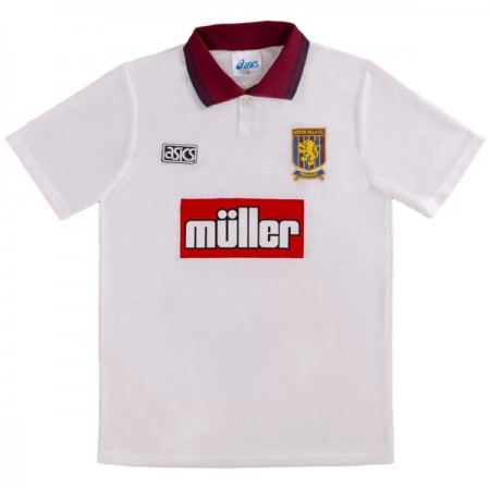 Fotbalové dres Aston Villa 1994-95 Retro Domácí Krátký Rukáv