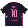 Fotbalové dres Barcelona Messi 10 2016-17 Retro Venkovní Krátký Rukáv