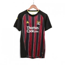 Fotbalové dres Manchester City 2008-09 Retro Venkovní Krátký Rukáv