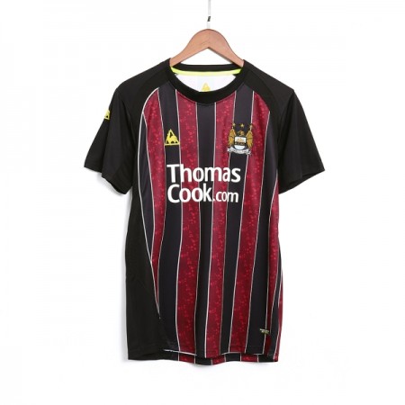 Fotbalové dres Manchester City 2008-09 Retro Venkovní Krátký Rukáv