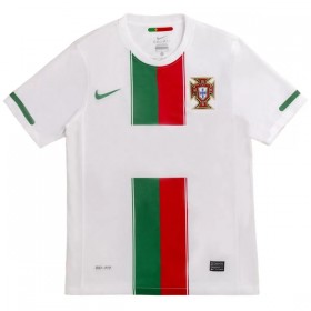 Fotbalové dres Portugalsko 2010 Retro Venkovní Krátký Rukáv