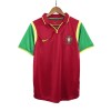 Fotbalové dres Portugalsko Retro Domácí 1998 Krátký Rukáv