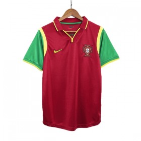 Fotbalové dres Portugalsko Retro Domácí 1998 Krátký Rukáv