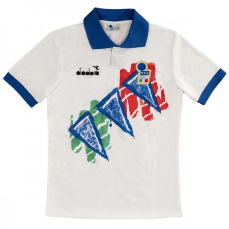 Itálie Retro Tréninkový Dresy 1994 Krátký Rukáv