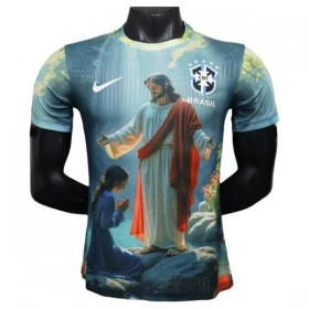 Fotbalové dres Brazílie x Christ 2025 Krátký Rukáv