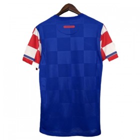 Fotbalové dres Chorvatsko 2010 Retro Venkovní Krátký Rukáv