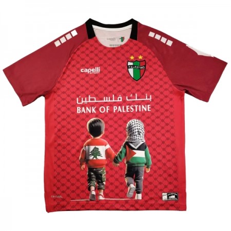 Fotbalové dres Club Deportivo Palestino 2025 Červená Krátký Rukáv