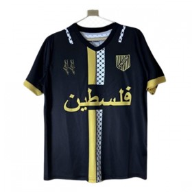 Fotbalové dres FC Palestina 2025-26 Černá Krátký Rukáv