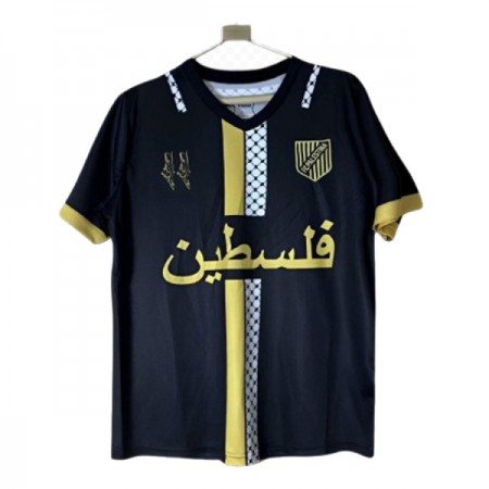 Fotbalové dres FC Palestina 2025-26 Černá Krátký Rukáv