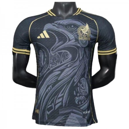 Fotbalové dres Mexiko x Eagle 2025 Černá Krátký Rukáv