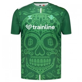 Fotbalové dres Real Betis x Dia de Muertos Pre-Match 2025-26 Krátký Rukáv