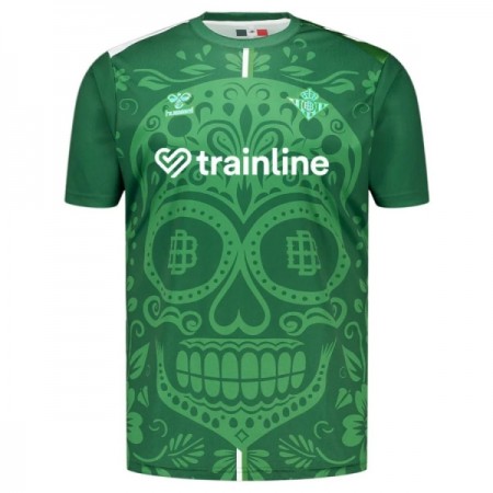 Fotbalové dres Real Betis x Dia de Muertos Pre-Match 2025-26 Krátký Rukáv