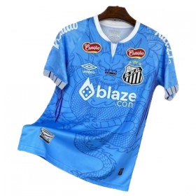Fotbalové dres Santos FC Dragon 2025-26 Modrá Krátký Rukáv