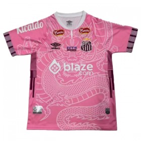 Fotbalové dres Santos FC Dragon 2025-26 Růžová Krátký Rukáv