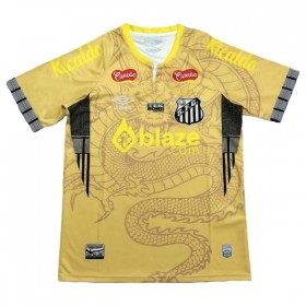 Fotbalové dres Santos FC Dragon 2025-26 Žlutá Krátký Rukáv