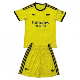 Fotbalový Komplet Arsenal Brankářské Dětské 2025-26 Žlutá Krátký Rukáv (+ trenýrky)