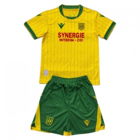 Fotbalový Komplet FC Nantes Dětské Domácí 2025-26 Krátký Rukáv (+ trenýrky)