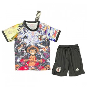 Fotbalový Komplet Japonsko x Luffy Dětské 2025 Krátký Rukáv (+ trenýrky)