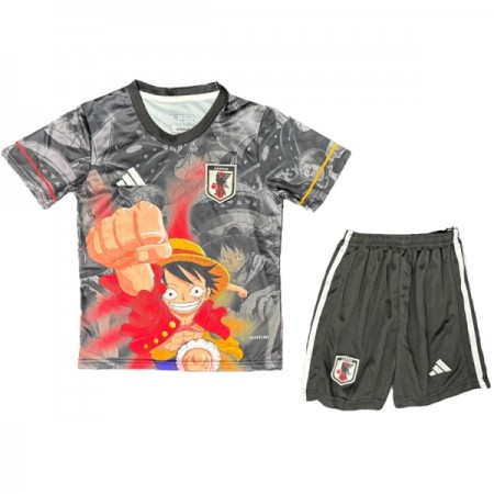 Fotbalový Komplet Japonsko x Luffy Dětské 2025 Krátký Rukáv (+ trenýrky)