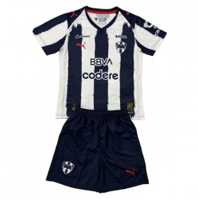 Fotbalový Komplet Rayados C.F. Monterrey Dětské Domácí 2025-26 Krátký Rukáv (+ trenýrky)