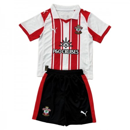 Fotbalový Komplet Southampton Dětské Domácí 2025-26 Krátký Rukáv (+ trenýrky)