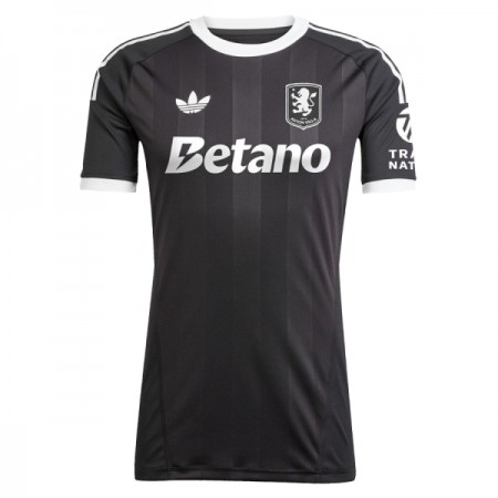 Fotbalové dres Aston Villa Brankářské 2025-26 Černá Krátký Rukáv
