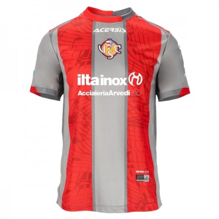 Fotbalové dres Cremonese Domácí 2025-26 Krátký Rukáv