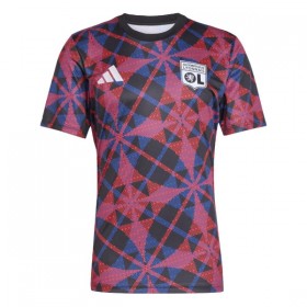 Fotbalové dres Olympique Lyon Pre-Match 2025-26 Krátký Rukáv