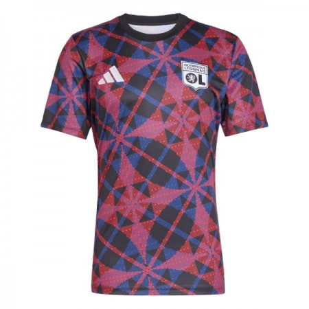 Fotbalové dres Olympique Lyon Pre-Match 2025-26 Krátký Rukáv