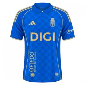 Fotbalové dres Real Oviedo Domácí 2025-26 Krátký Rukáv