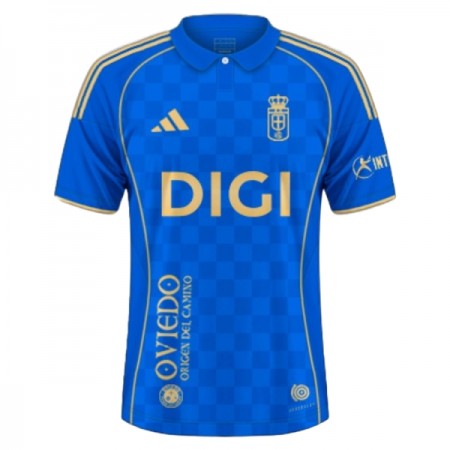 Fotbalové dres Real Oviedo Domácí 2025-26 Krátký Rukáv