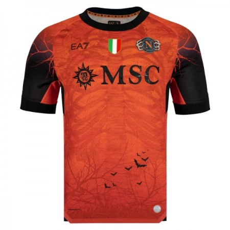 Fotbalové dres SSC Neapol Halloween Brankářské 2025-26 Krátký Rukáv