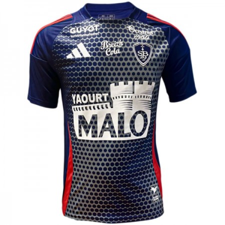 Fotbalové dres Stade Brestois Alternativní 2025-26 Krátký Rukáv
