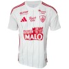 Fotbalové dres Stade Brestois Venkovní 2025-26 Krátký Rukáv