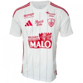 Fotbalové dres Stade Brestois Venkovní 2025-26 Krátký Rukáv