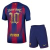Fotbalový Komplet FC Barcelona x Kopa Trophy Lamine Yamal 10 Dětské 2025-26 Krátký Rukáv (+ trenýrky)