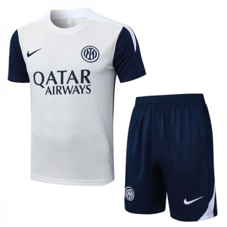 Inter Milán Dětské Tréninkový Dresy 2025-26 Krátký Rukáv (+ trenýrky)