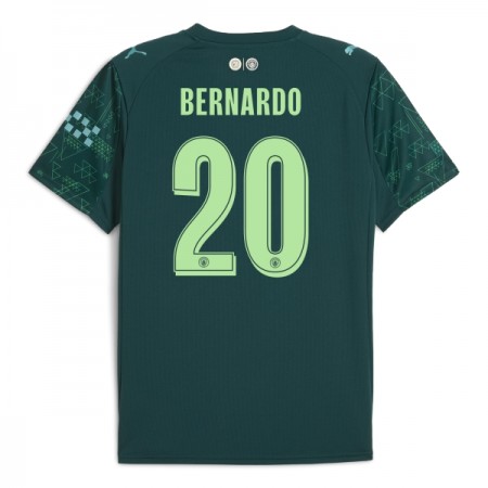 Fotbalové dres Manchester City Bernardo 20 EA Sport Čtvrtý 2025-26 Krátký Rukáv