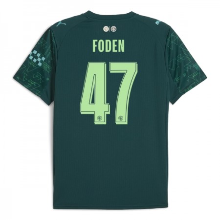 Fotbalové dres Manchester City Foden 47 EA Sport Čtvrtý 2025-26 Krátký Rukáv