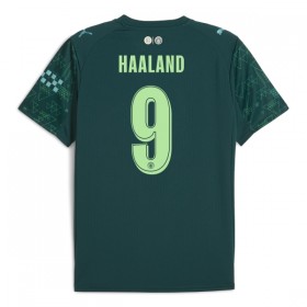 Fotbalové dres Manchester City Haaland 9 EA Sport Čtvrtý 2025-26 Krátký Rukáv
