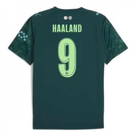 Fotbalové dres Manchester City Haaland 9 EA Sport Čtvrtý 2025-26 Krátký Rukáv