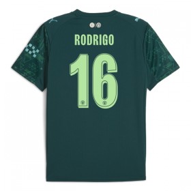 Fotbalové dres Manchester City Rodrigo 16 EA Sport Čtvrtý 2025-26 Krátký Rukáv