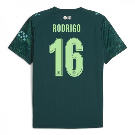 Fotbalové dres Manchester City Rodrigo 16 EA Sport Čtvrtý 2025-26 Krátký Rukáv