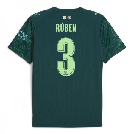 Fotbalové dres Manchester City Ruben 3 EA Sport Čtvrtý 2025-26 Krátký Rukáv