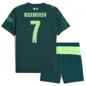 Fotbalový Komplet Manchester City Marmoush 7 EA Sport Dětské Čtvrtý 2025-26 Krátký Rukáv (+ trenýrky)
