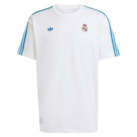Fotbalové dres Real Madrid Terrace Icons 2025-26 Bílá Krátký Rukáv