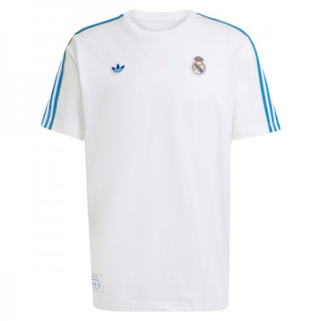 Fotbalové dres Real Madrid Terrace Icons 2025-26 Bílá Krátký Rukáv