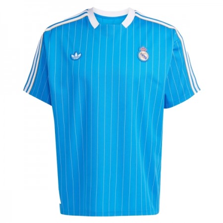 Fotbalové dres Real Madrid Terrace Icons 2025-26 Modrá Krátký Rukáv