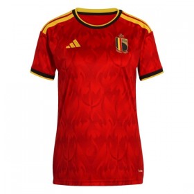 Fotbalové dres Belgie Dámské Domácí Mistrovství Světa 2026 Krátký Rukáv