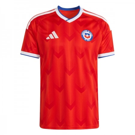 Fotbalové dres Chile Domácí Mistrovství Světa 2026 Krátký Rukáv